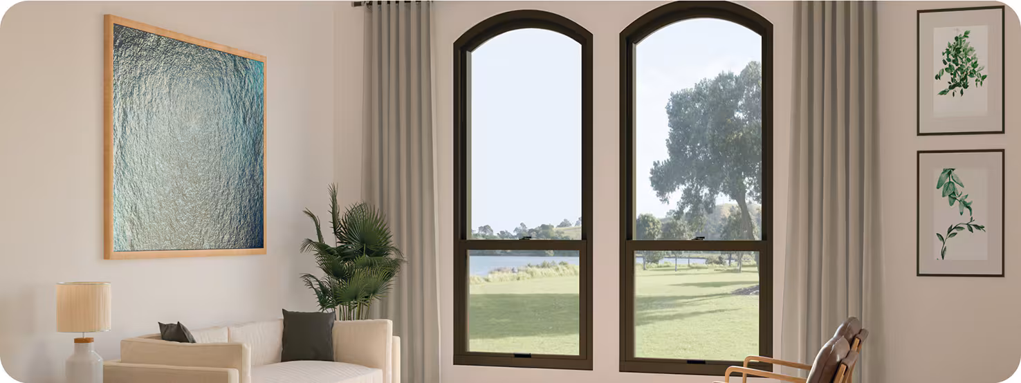 New energy efficient window in a remodeled room